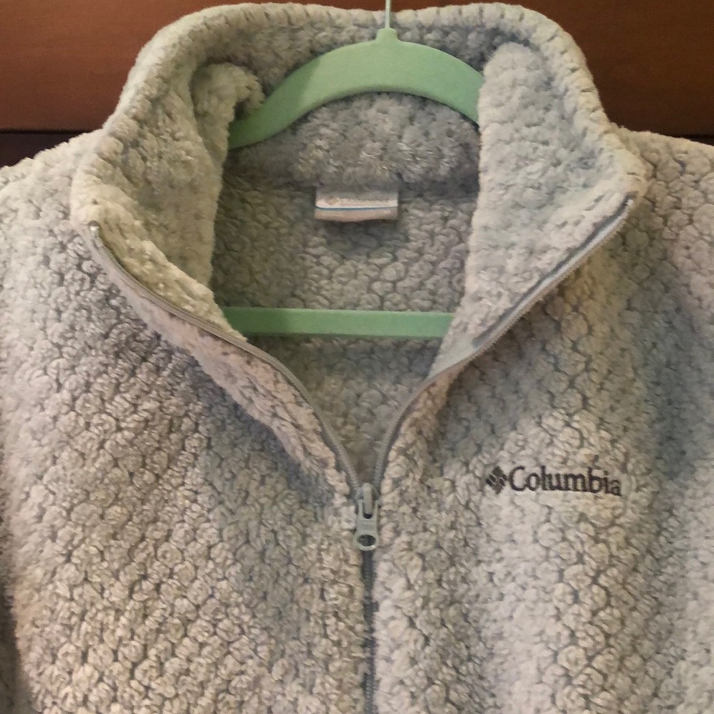 Columbia Patterned Fleece Jacket - image 5